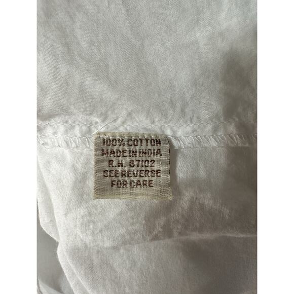 Magazine Women’s Embroidered Tunic Top Size Small Floral Boho Cottage Peasant - Picture 11 of 12